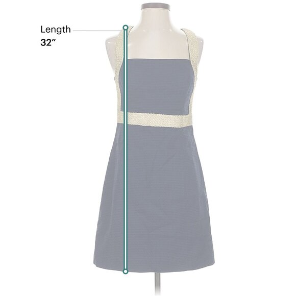 Lilly Pulitzer Chic Navy Dress with Gold Details - Picture 8 of 16